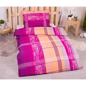 Krepové povlečení ECONOMY 140x200+70x90 Medina