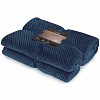 Velká mikroflanelová deka ŽAKÁR Premium 220x240 - Indigo