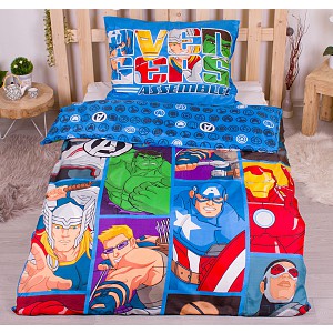 Povlečení z mikrovlákna 140x200+70x90 Avengers