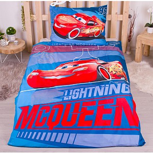 Povlečení z mikrovlákna 140x200+70x90 Cars 2019