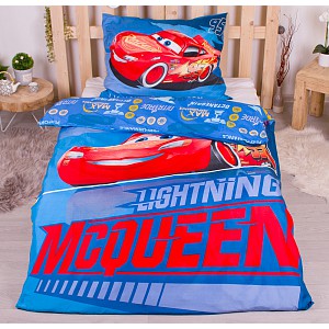 Povlečení z mikrovlákna 140x200+70x90 Cars 2019