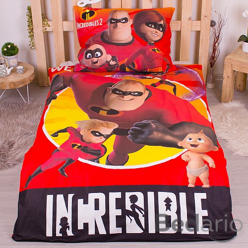 Bavlněné povlečení 140x200+70x90 Úžasňákovi 2