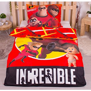 Bavlněné povlečení 140x200+70x90 Úžasňákovi 2