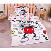 Povlečení z mikrovlákna 140x200+70x90 Mickey & Minnie RETRO