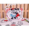 Povlečení z mikrovlákna 140x200+70x90 Mickey & Minnie RETRO