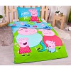 Bavlněné povlečení 140x200+70x90 Peppa s rodinou