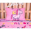 Bavlněné povlečení 140x200+70x90 Peppa Pig & unicorn
