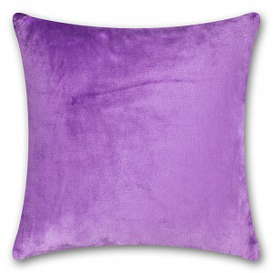 Povlak na polštářek mikroflanel 40x40 Fialový