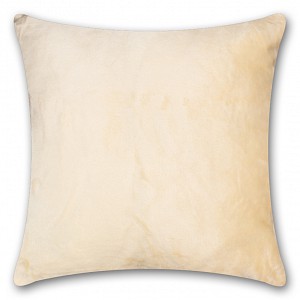 Povlak na polštářek mikroflanel 40x40 Krémový