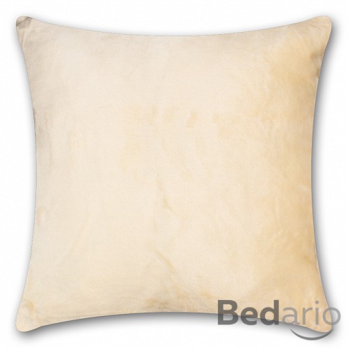 Povlak na polštářek mikroflanel 40x40 Krémový