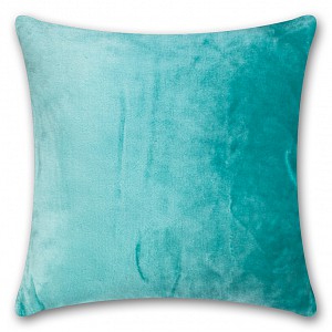 Povlak na polštářek mikroflanel 40x40 Tyrkys