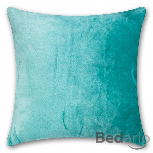 Povlak na polštářek mikroflanel 40x40 Tyrkys