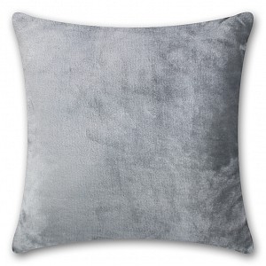 Povlak na polštářek mikroflanel 40x40 Světle šedý