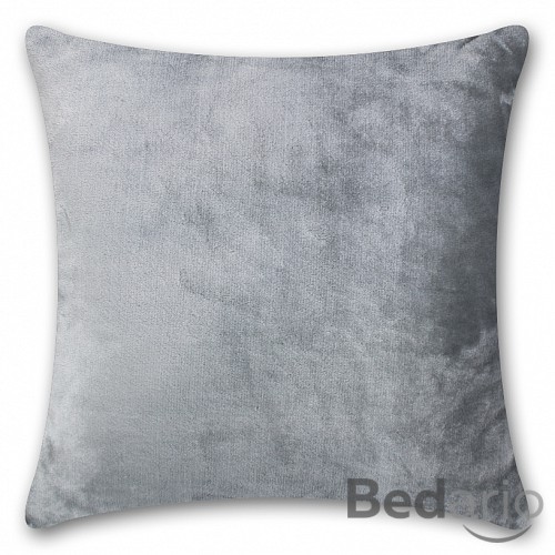 Povlak na polštářek mikroflanel 40x40 Světle šedý
