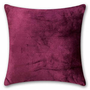 Povlak na polštářek mikroflanel 40x40 Vínová