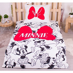 Bavlněné povlečení 140x200+70x90 Minnie