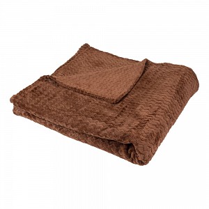 Mikrofaserová deka super soft 150x200 - Hnědá