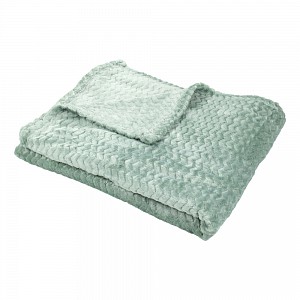 Velká mikrofaserová deka super soft 200x230 - Azurová