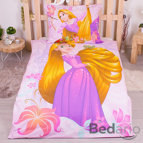 Bavlněné povlečení 140x200+70x90 Princezna Locika