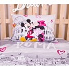 Bavlněné povlečení 140x200+70x90 Mickey a Minnie v Římě