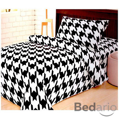 Francouzské povlečení Black & White - Metalica