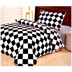 Francouzské povlečení Black & White - Square