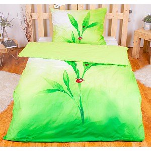 3D povlečení 140x200+70x90 Beruška