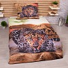 3D povlečení 140x200+70x90 Leopard