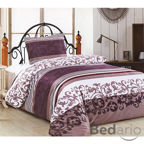 Mikroplyšové povlečení Premium 140x200+70x90 Baroko