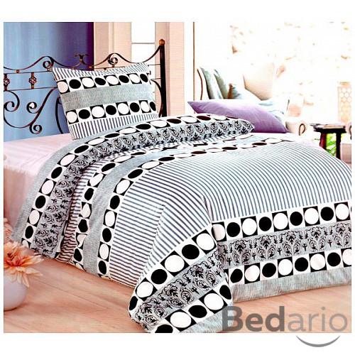 Mikroplyšové povlečení Premium 140x200+70x90 Revers