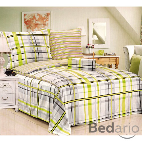 Velká sada bavlněného povlečení na 2 lůžka 140x200 70x90 Vzor 10