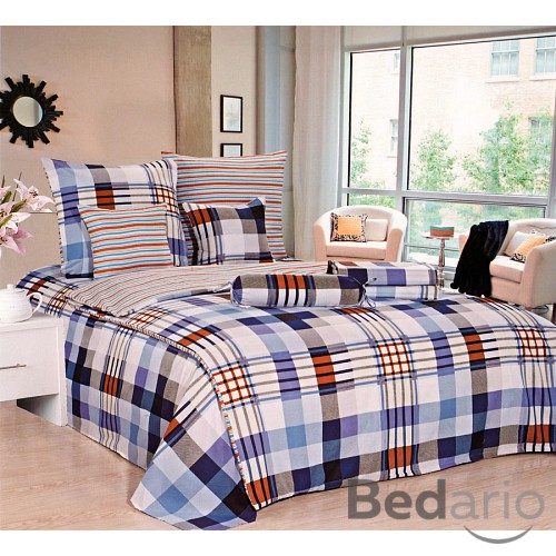 Velká sada bavlněného povlečení na 2 lůžka 140x200 70x90 Vzor 11