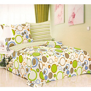 Velká sada bavlněného povlečení na 2 lůžka 140x200 70x90 Vzor 12