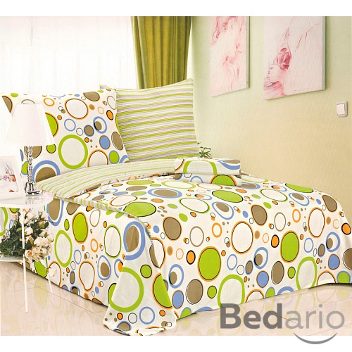 Velká sada bavlněného povlečení na 2 lůžka 140x200 70x90 Vzor 12