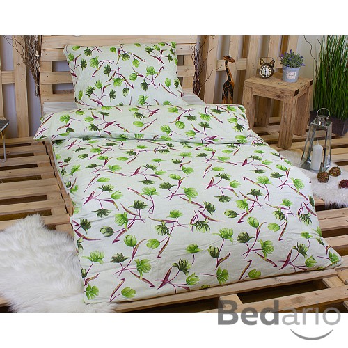 Flanelové povlečení TOP - Poupata