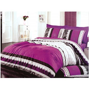 Bavlněné povlečení Best Class - Fialová Dante