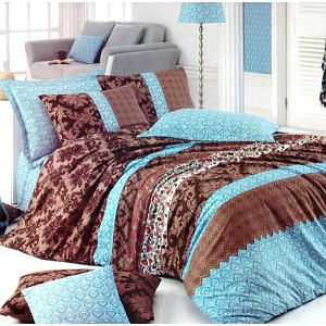 Bavlněné povlečení Best Class - Herapolis azurový