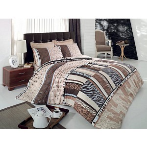 Bavlněné povlečení Best Class - Pearl hnědá