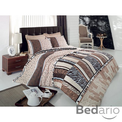 Bavlněné povlečení Best Class - Pearl hnědá