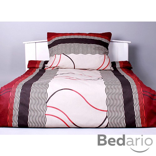 Flanelové povlečení TOP - Vínové vlnky