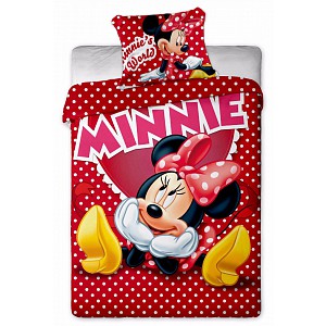 Disney bavlněné povlečení - Minnie Hearts