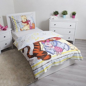 Bavlněné povlečení 140x200+70x90 Medvídek Pú Sweet Dreams