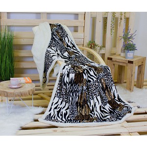 Deka beránek 150x200 - Safari patchwork