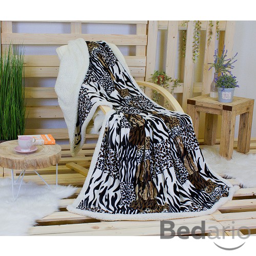 Deka beránek 150x200 - Safari patchwork