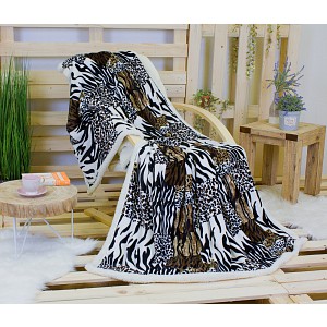 Deka beránek 150x200 - Safari patchwork