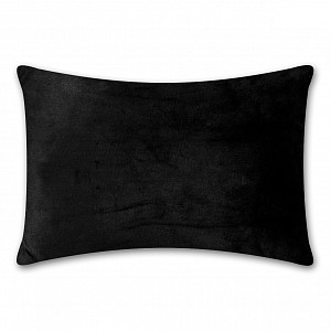 Povlak na polštářek mikroflanel 40x60 Černá