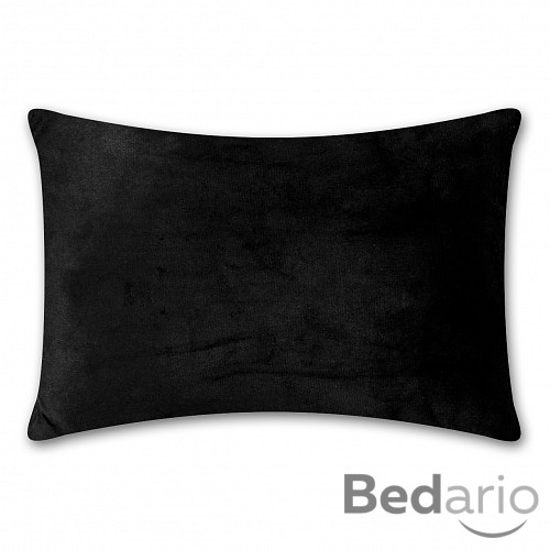 Povlak na polštářek mikroflanel 40x60 Černá