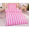 Bavlněné povlečení 140x200+70x90 Barunka malinová