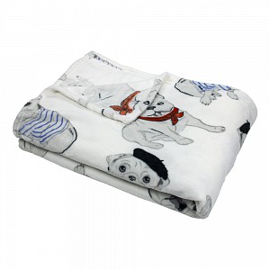 Mikroflanelová deka premium 150x200 - Pictures - Pes