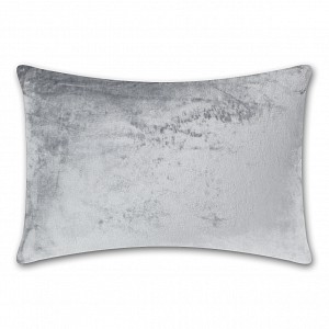 Povlak na polštářek mikroflanel 40x60 Světle šedá